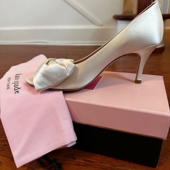 Kate Spade Crawford Peep Toe Pump - Picture 5 of 8